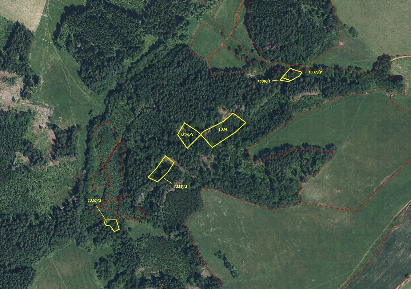 Prodej pole 14 721 m² – pohled 4