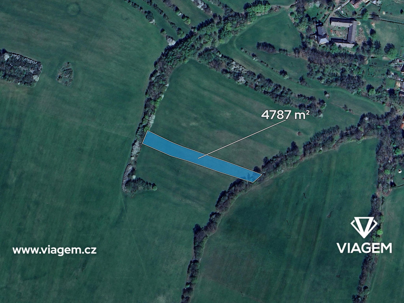 Prodej pole 797 m² – fotografie 2