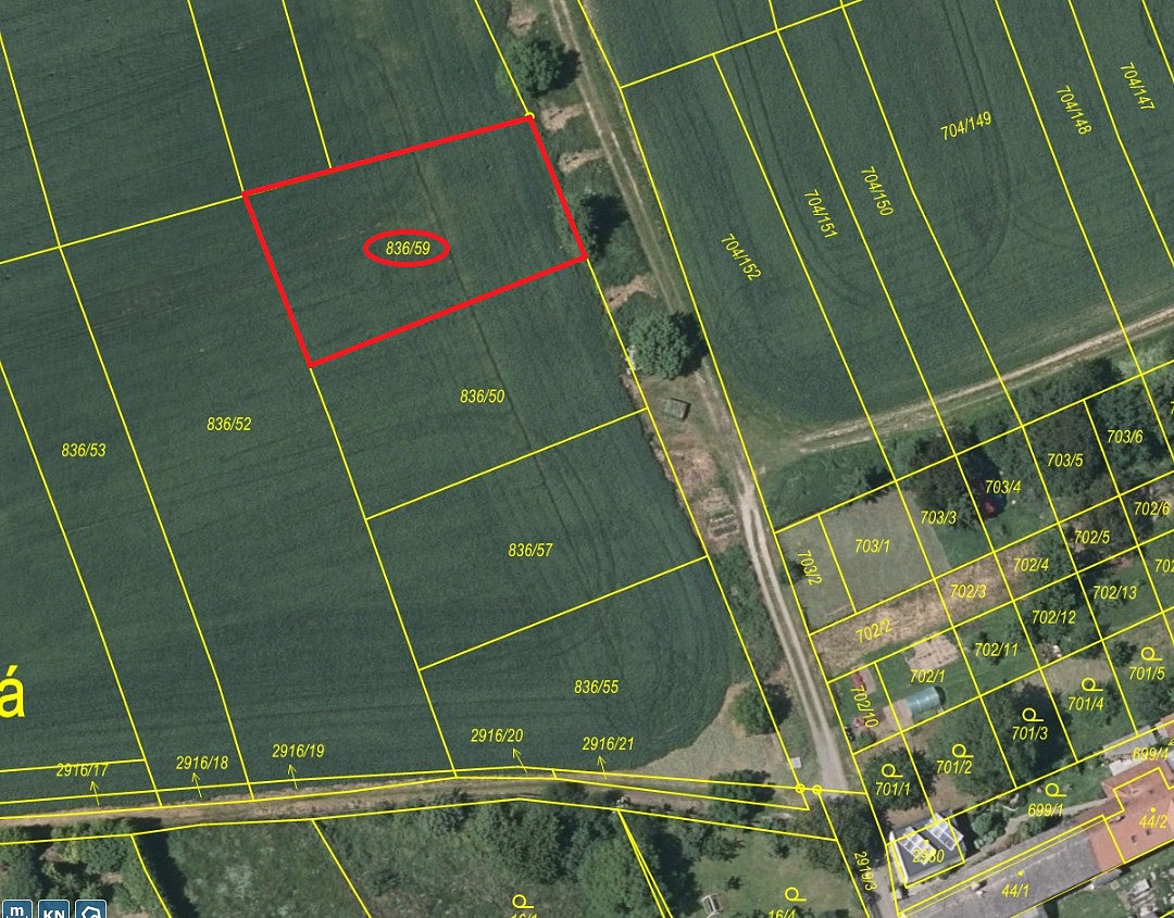 Prodej stavebního pozemku 803 m²