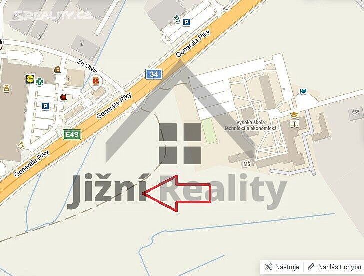 Prodej komerčního pozemku 1 965 m² – fotografie 5