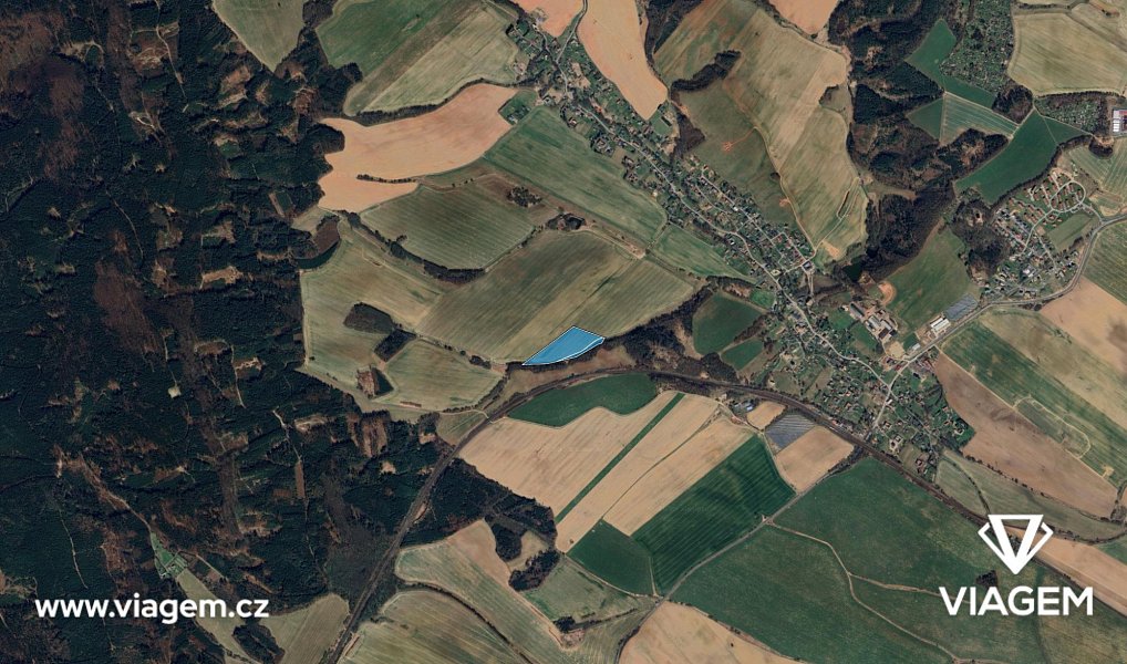 Prodej pole 12 290 m², Rudoltice – náhled fotky 3