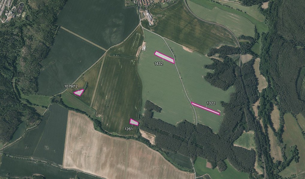 Prodej pole 15 472 m², Mladotice – fotka 1 z 3