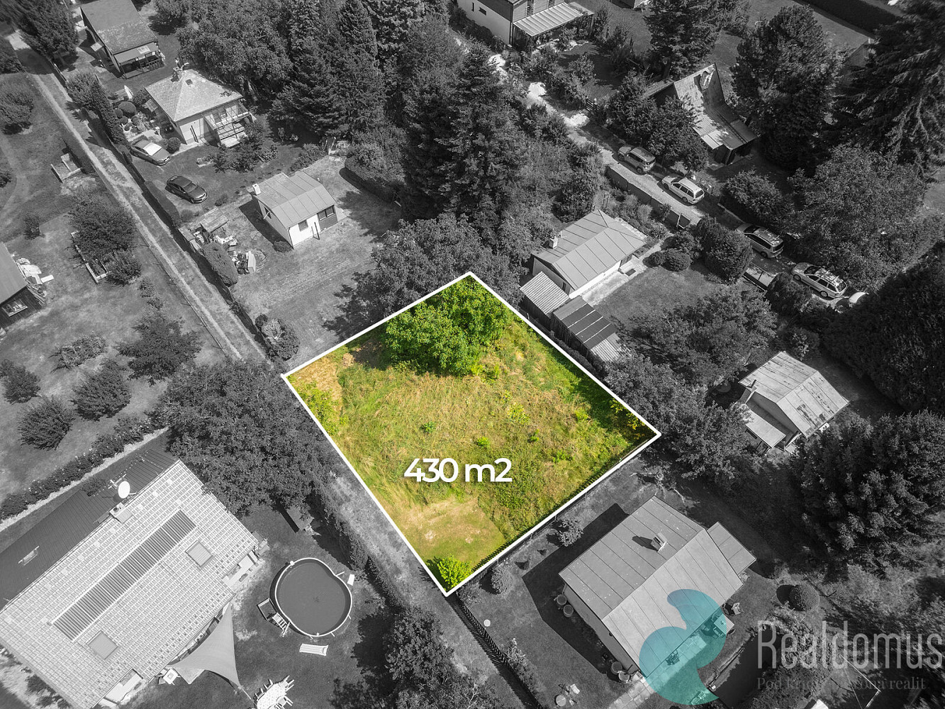 Prodej, stavební pozemek, 430 m², Říčany, ul. V Kapradí