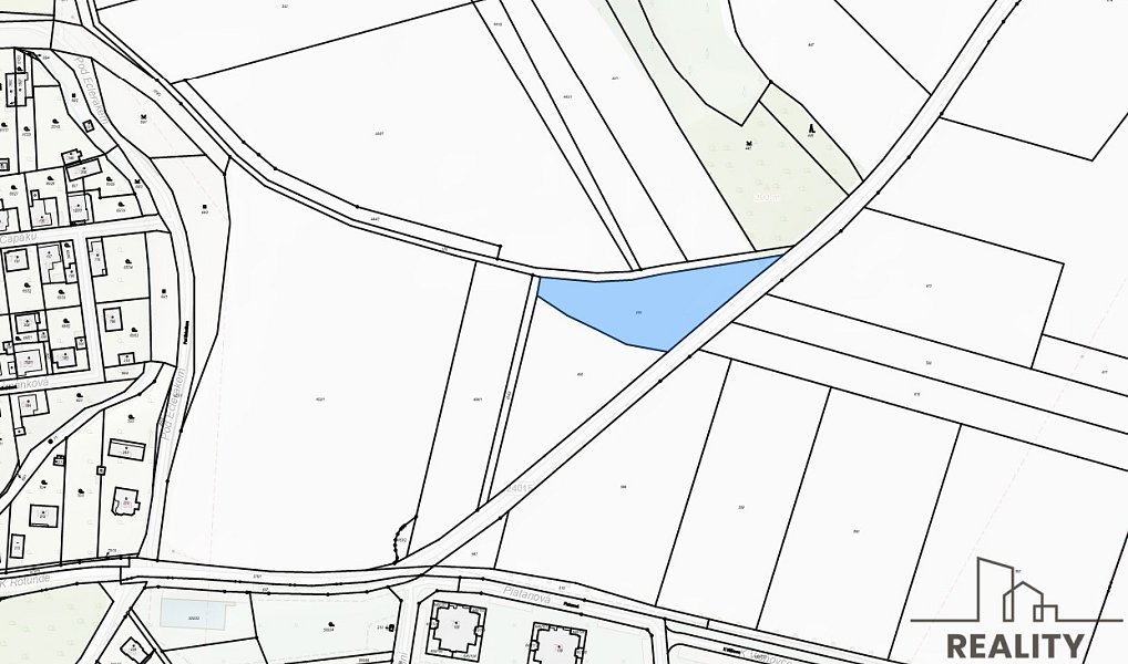 Prodej pozemku 3 374 m², Holubice – fotka 1 z 3