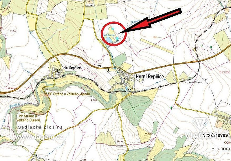 Pole 2 987 m², Podíl 25 % o výměře 747 m² – pohled 4