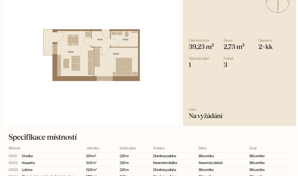 Prodej bytu 2+kk 39 m², Prášily – náhled fotky 8