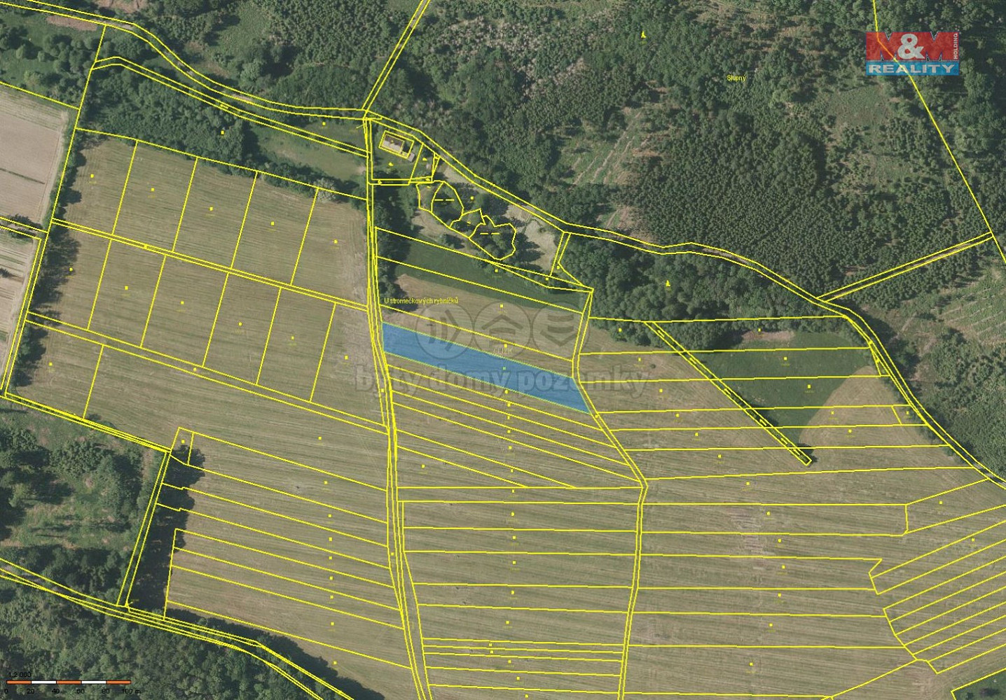 Prodej louky 3 841 m², Kdyně