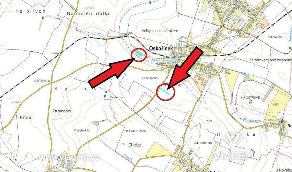Prodej pole 2 001 m², Oskořínek – náhled fotky 3