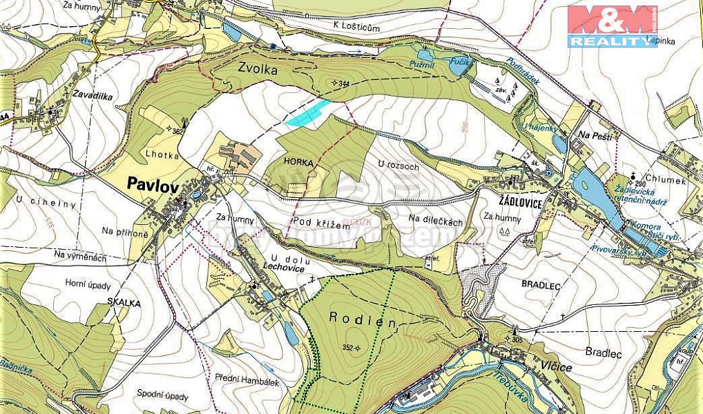 Prodej pole 11 645 m², Pavlov – náhled fotky 5