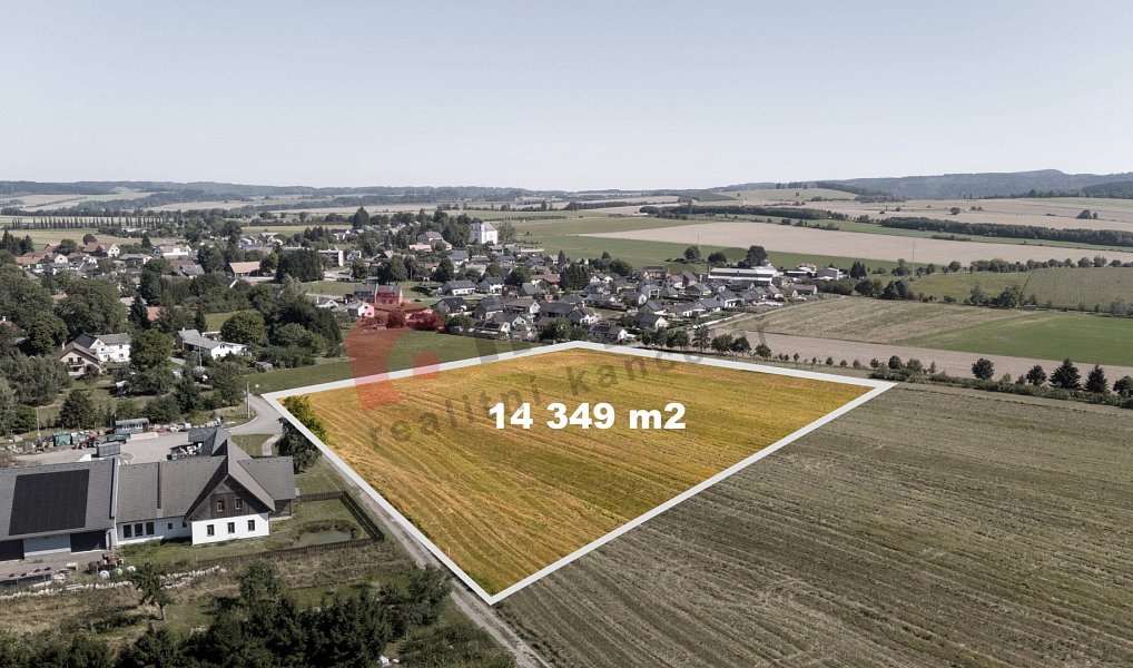 Prodej stavebního pozemku 14 349 m², Bezděkov nad Metují – náhled fotky 2