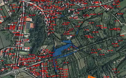 Prodej zahrady 674 m², Samotišky, okres Olomouc