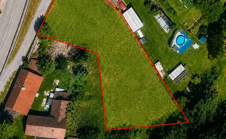 Prodej stavebního pozemku 1 075 m², Ledenice, okres České Budějovice