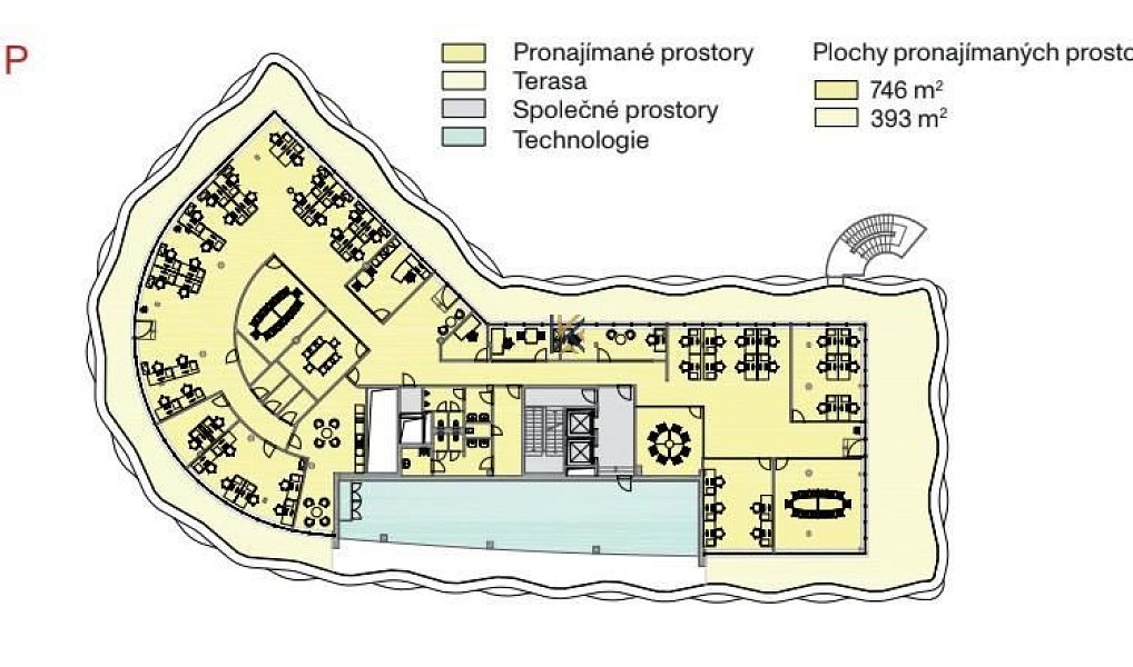 Pronájem kanceláře 746 m², Praha – náhled fotky 14