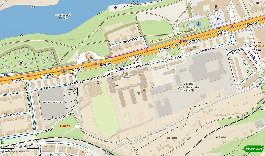 Garáž, ul, U kolejí, Praha 6, Veleslavín, Praha – náhled fotky 5