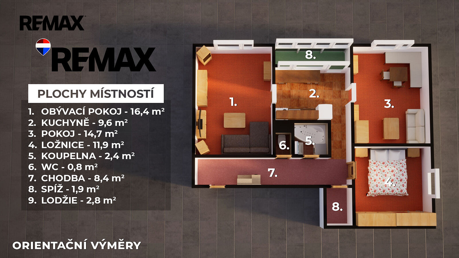 Prodej bytu 3+1 66 m² – fotografie 4