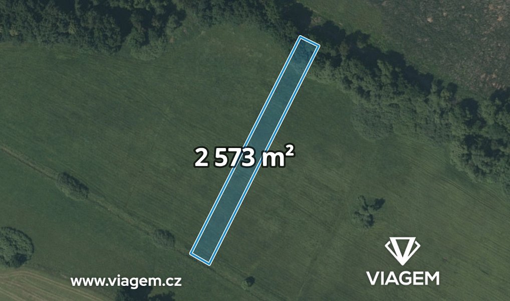 Prodej pole 643 m², Zliv – náhled fotky 2