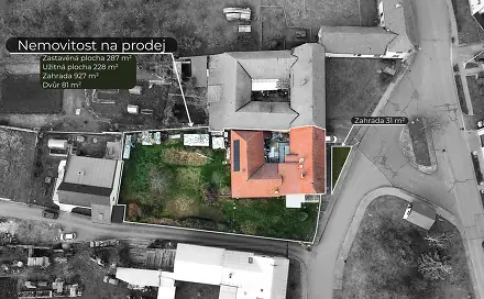 Prodej domu 228 m² s pozemkem 1 326 m², Horní Újezd, okres Přerov