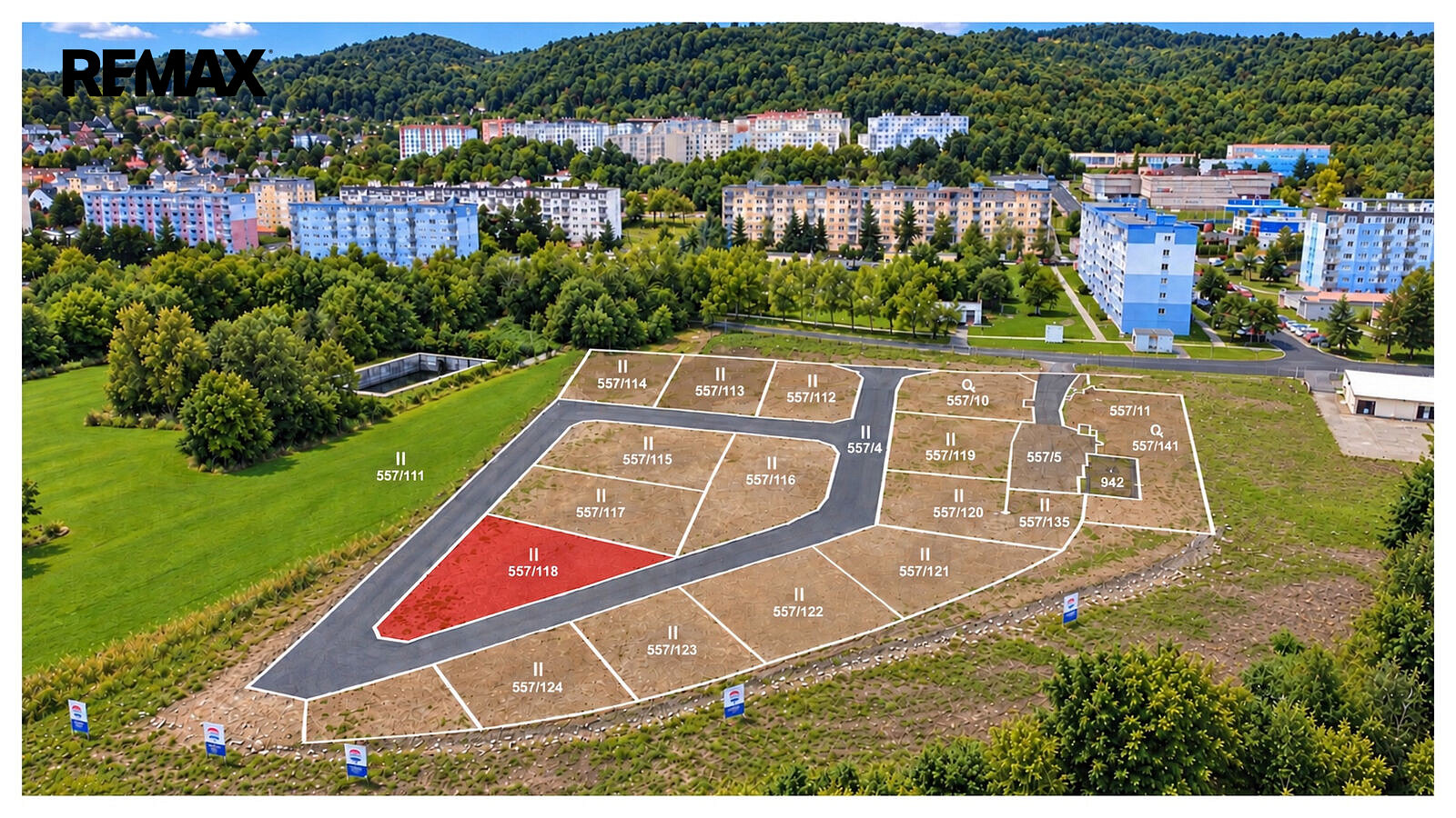 Prodej stavebního pozemku 904 m²