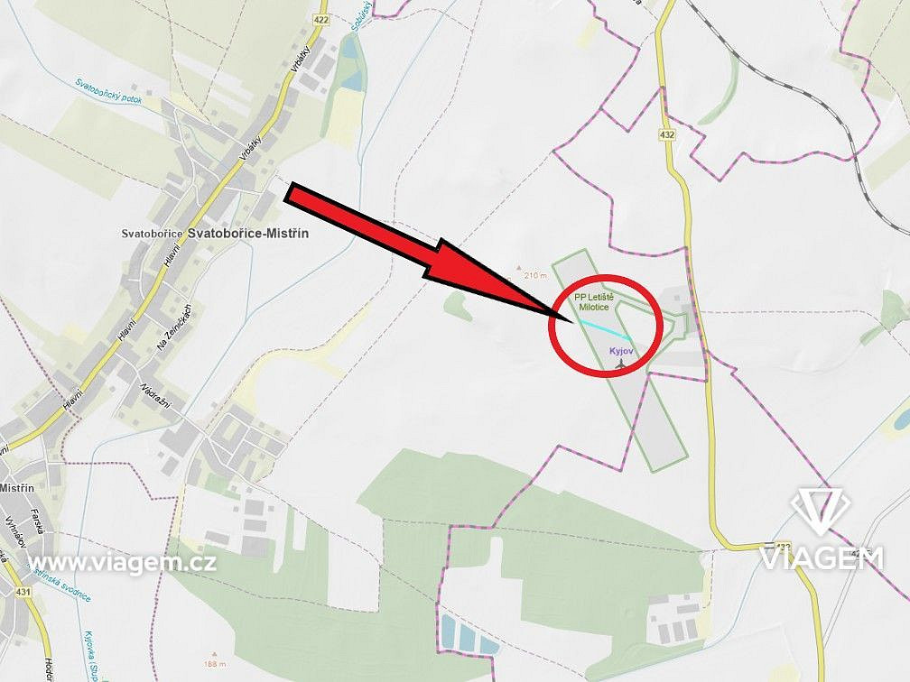 Prodej pole 1 756 m²