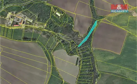 Prodej louky 4 313 m², Staňkovice, okres Louny