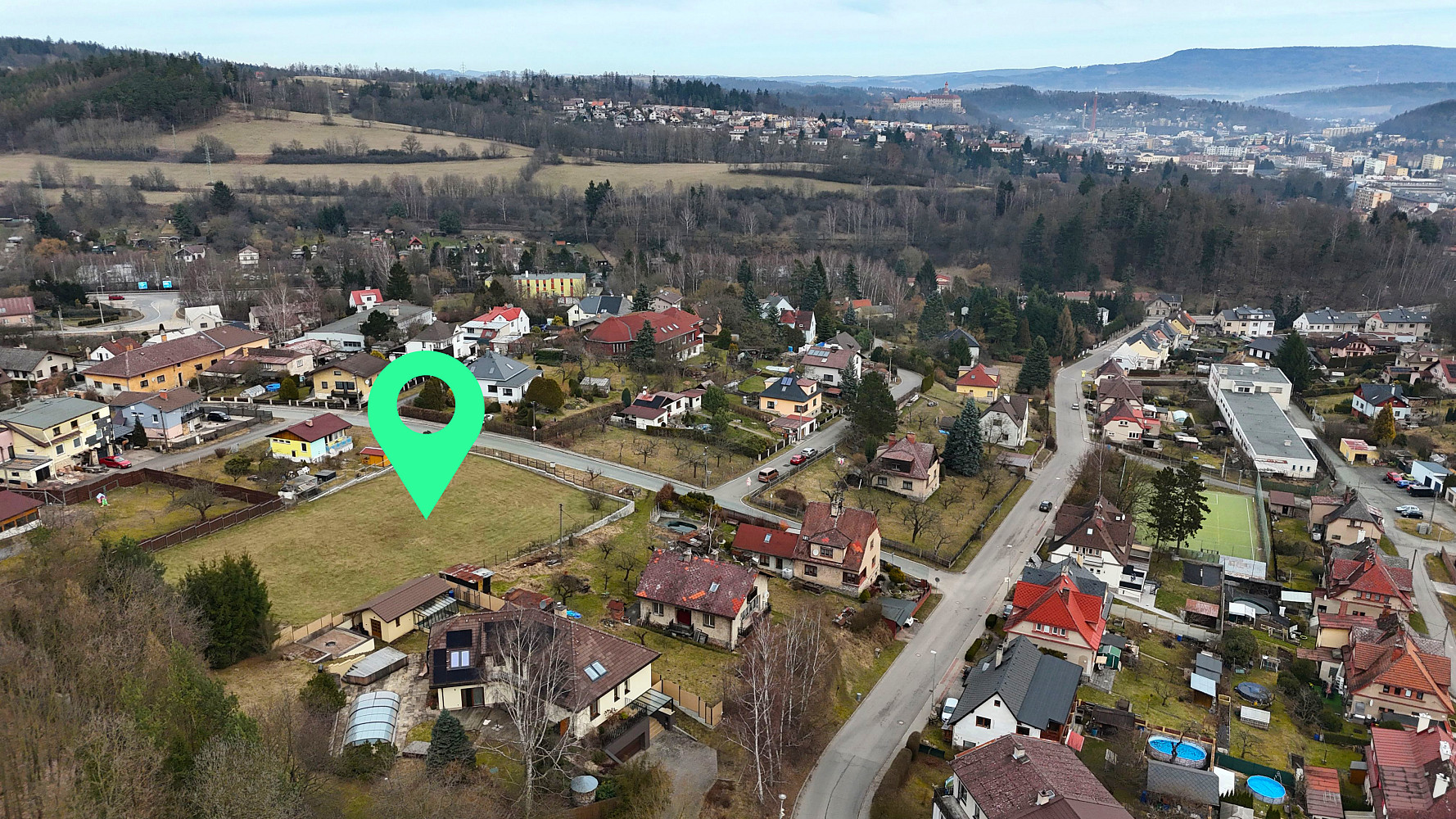 Prodej stavebního pozemku 2 782 m²