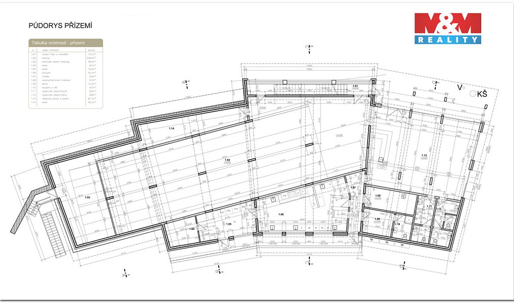 Prodej ubytovacího objektu 1 076 m², Okrouhlo – náhled fotky 15