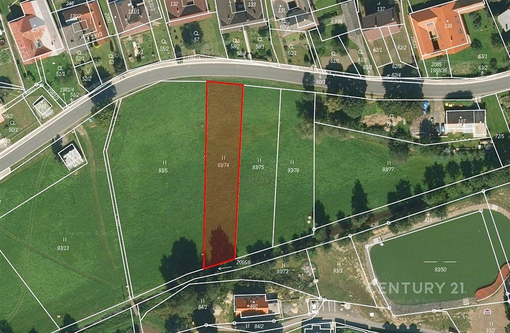 Prodej stavebního pozemku 1 288 m²
