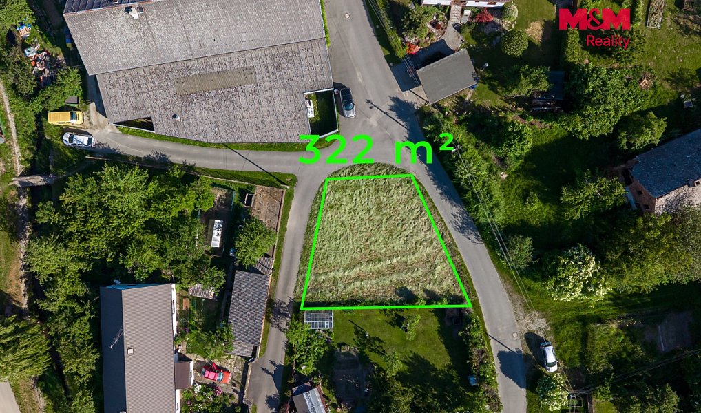 Prodej stavebního pozemku 322 m², Libina – náhled fotky 4