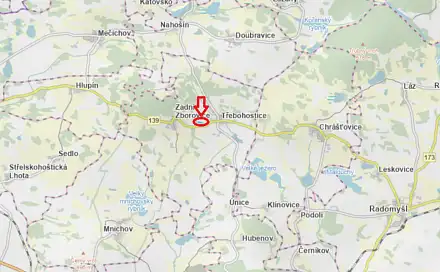 Prodej lesa 2 163 m², Třebohostice