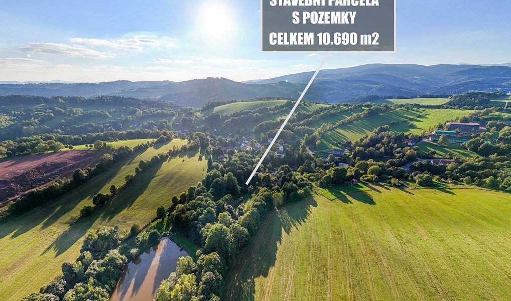 Prodej stavebního pozemku 10 690 m², Zlatá Olešnice – náhled fotky 2