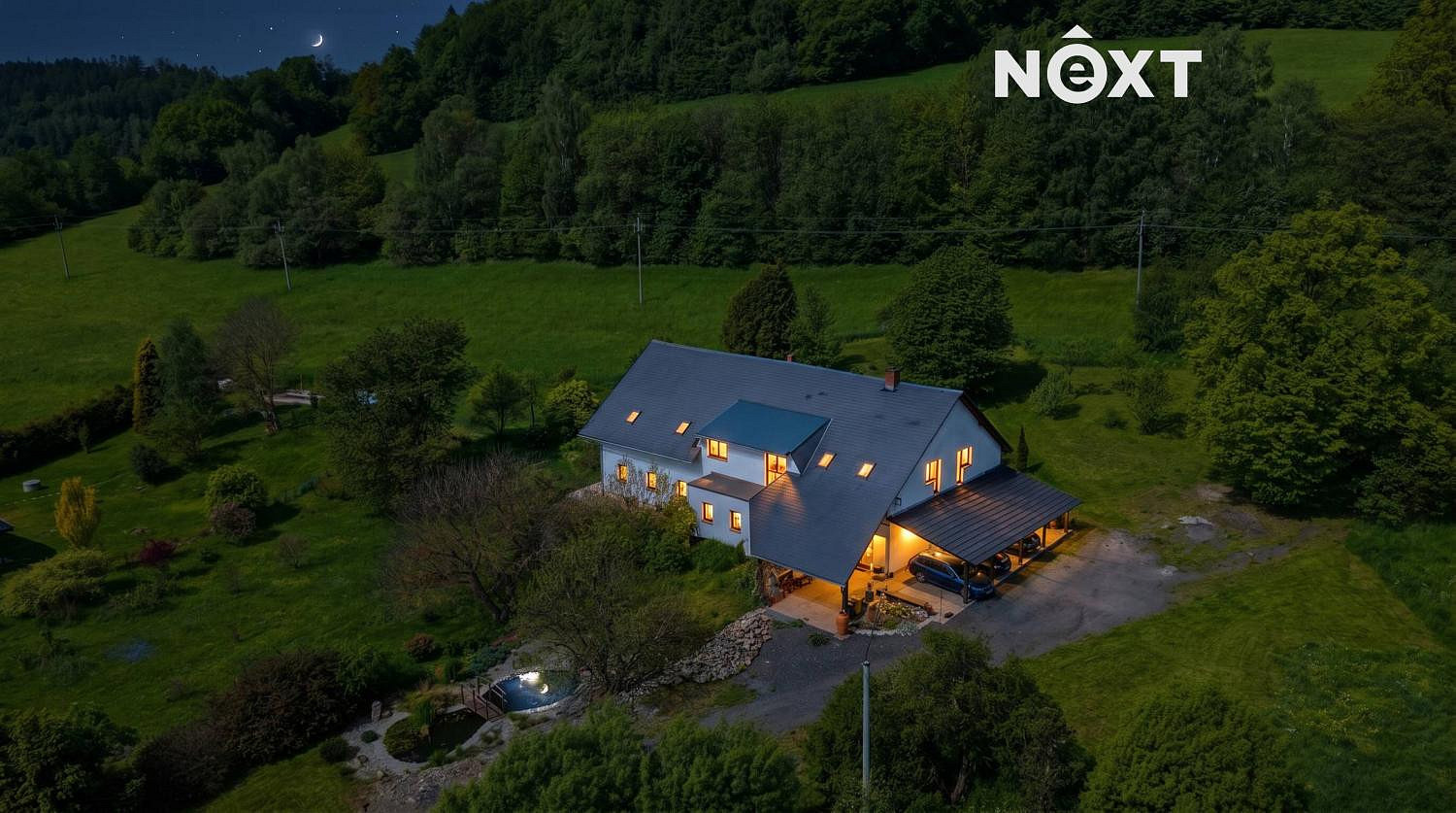 Prodej domu 470 m² s pozemkem 4 293 m² – pohled 4