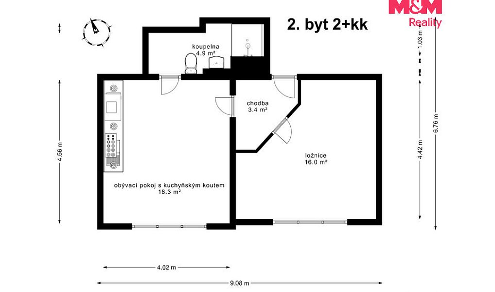 Prodej nájemního domu, činžáku 176 m², Milovice – náhled fotky 13