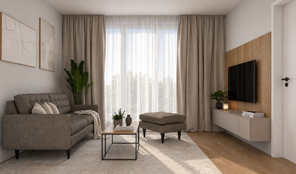 Prodej bytu 2+kk 53 m², Pardubice – náhled fotky 3