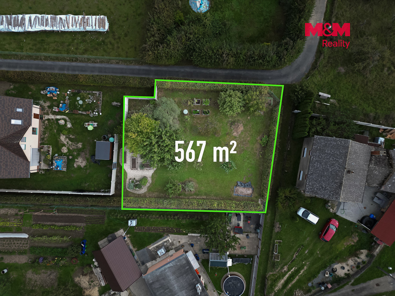 Prodej stavebního pozemku 567 m² – fotografie 3