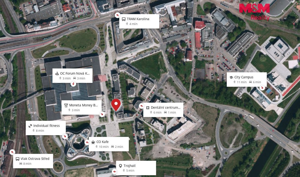 Pronájem bytu 2+kk 58 m², Ostrava – náhled fotky 11