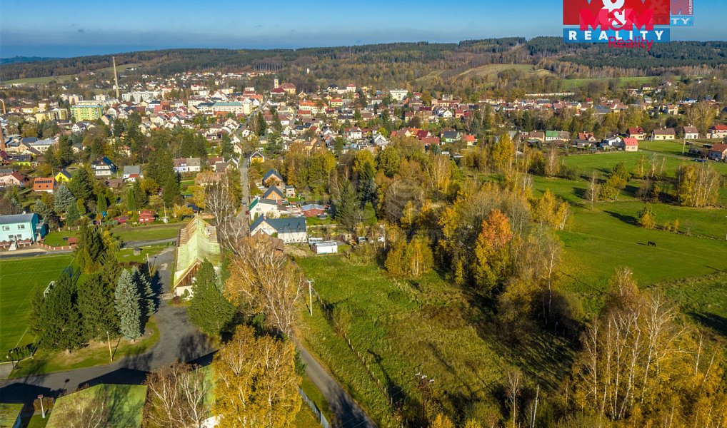 Prodej stavebního pozemku 902 m², Nové Město pod Smrkem – náhled fotky 3