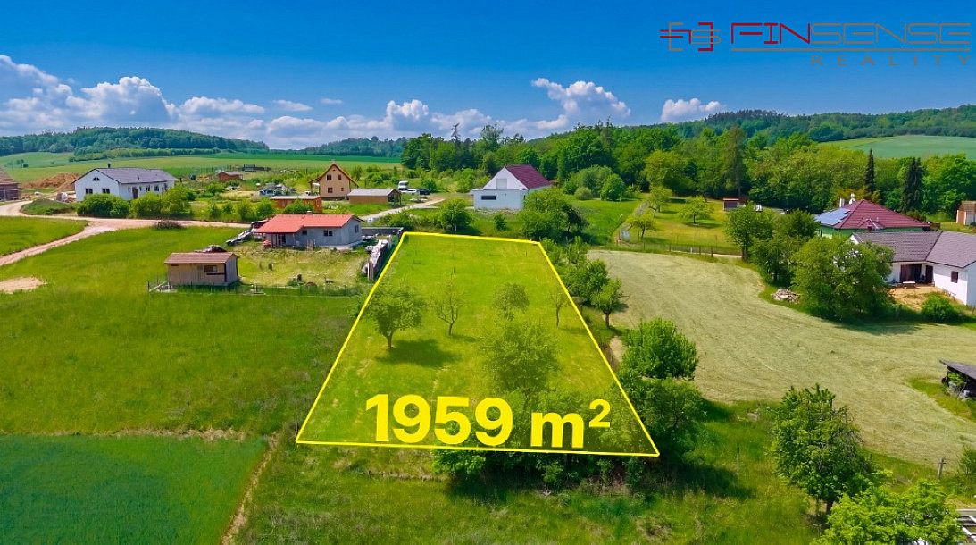 Prodej stavebního pozemku 1 959 m² — photo 2