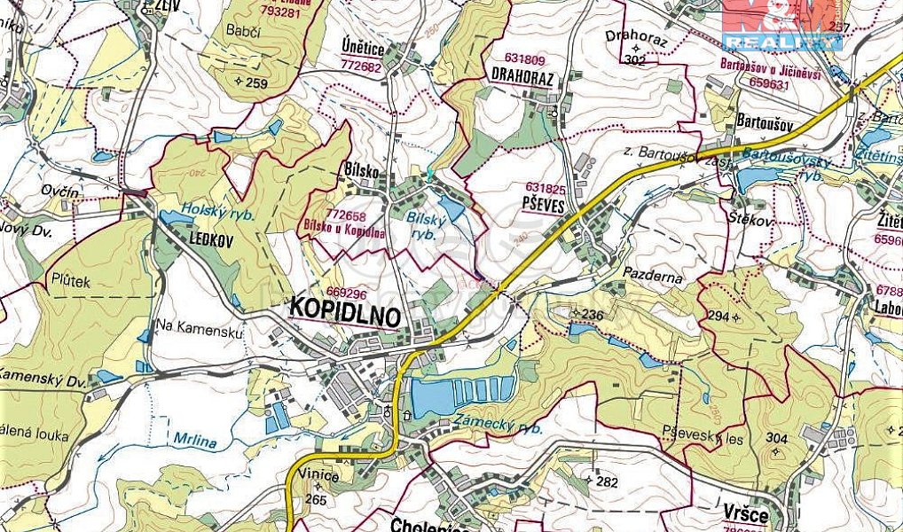 Prodej lesa 1 452 m², Údrnice – náhled fotky 4