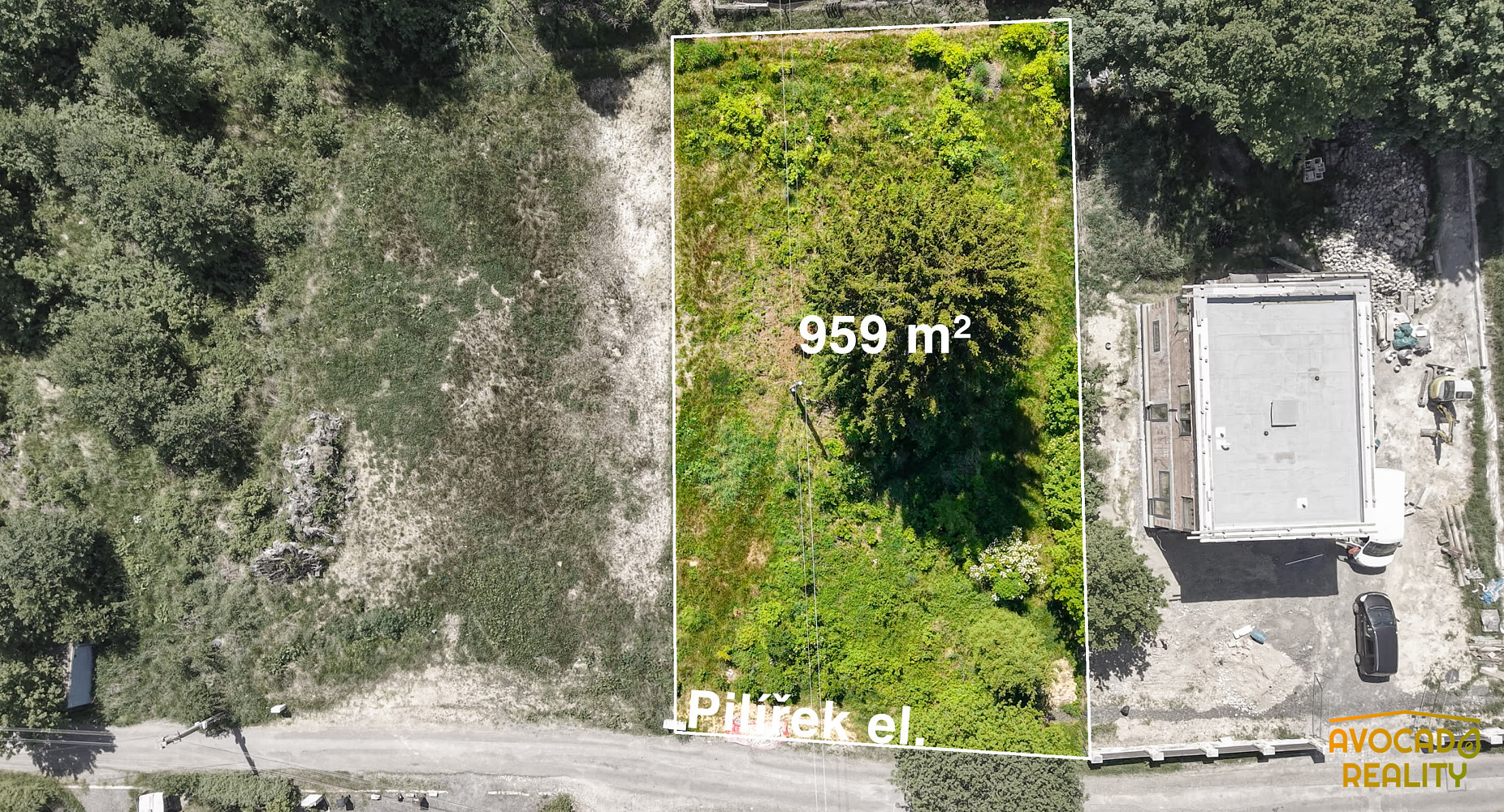 Prodej stavebního pozemku 959 m² – fotografie 5