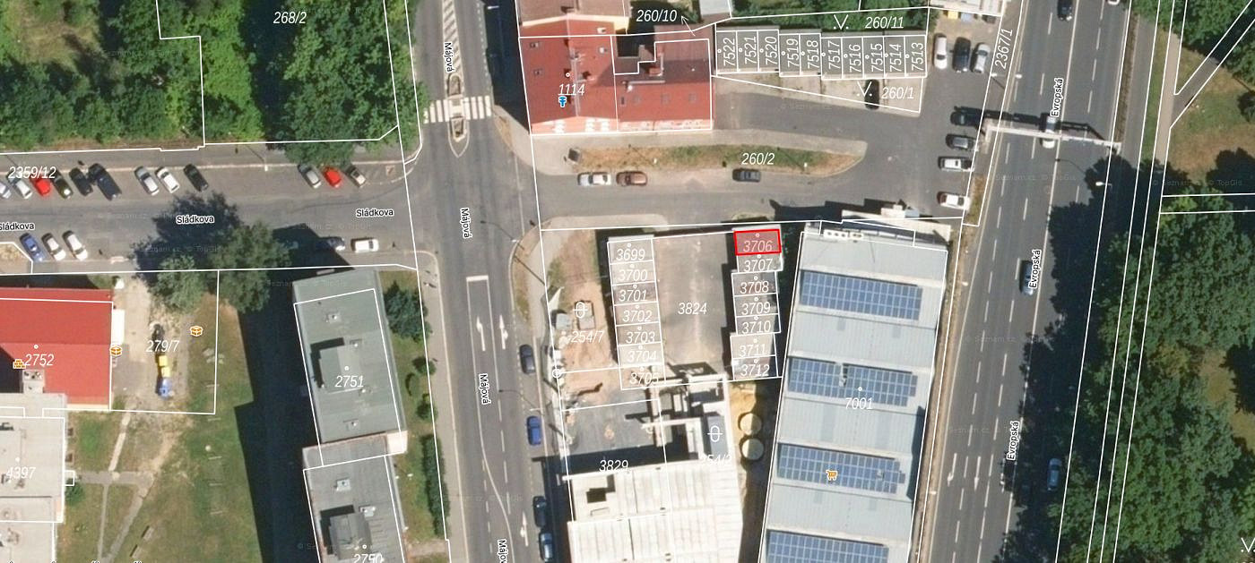 Prodej garáže pro osobní automobil – centrum Chebu, ul. Májová – fotografie 2