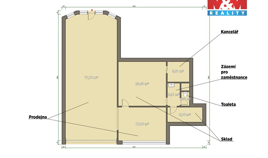 Pronájem obchodních prostor 133 m², Třemošná – náhled fotky 5