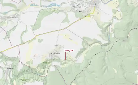 Dražba lesa 1 130 m², Ivančice