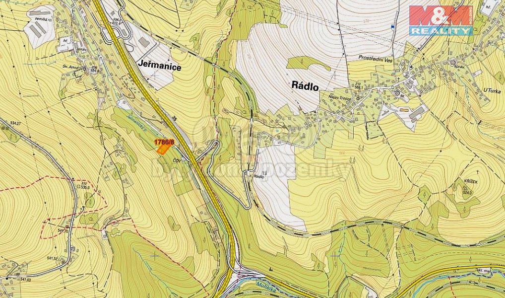 Prodej louky 2 797 m², Jeřmanice – náhled fotky 2