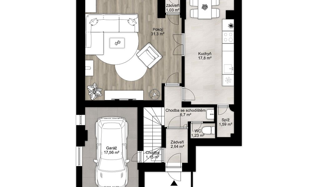 Prodej domu 223 m² s pozemkem 662 m², Dolní Lhota – náhled fotky 7