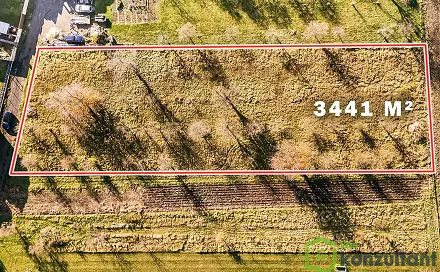 Prodej stavebního pozemku 3 441 m², Pravčice, okres Kroměříž