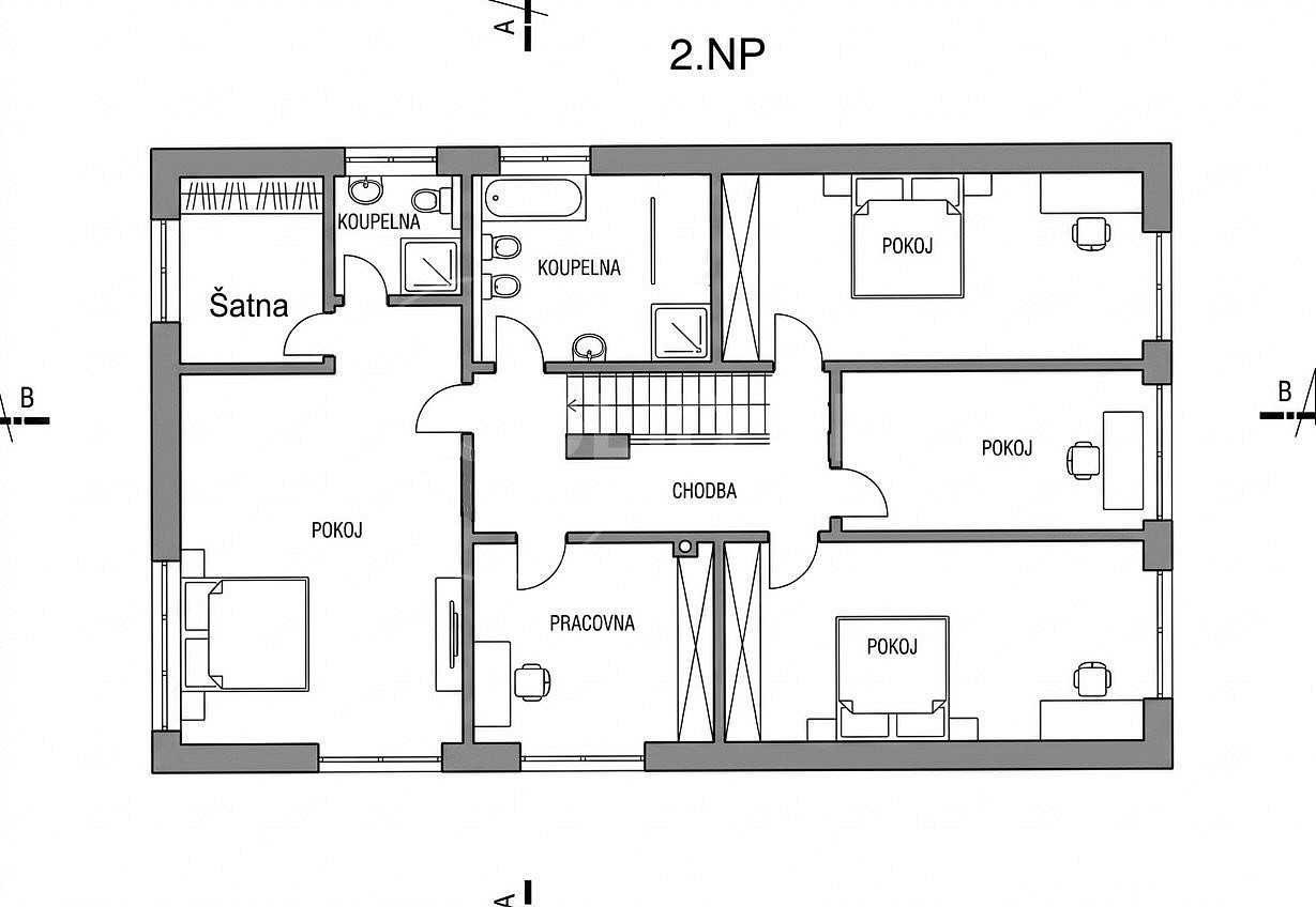 Prodej domu 219 m² s pozemkem 938 m² – pohled 5