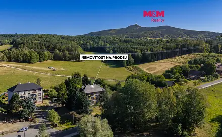 Prodej nájemního domu, činžáku 433 m², Janův Důl, okres Liberec