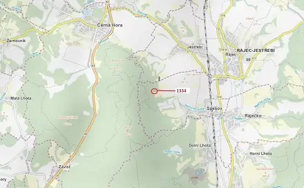 Dražba lesa 420 m², Spešov