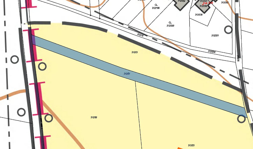 Prodej pole 853 m², Praha – náhled fotky 3