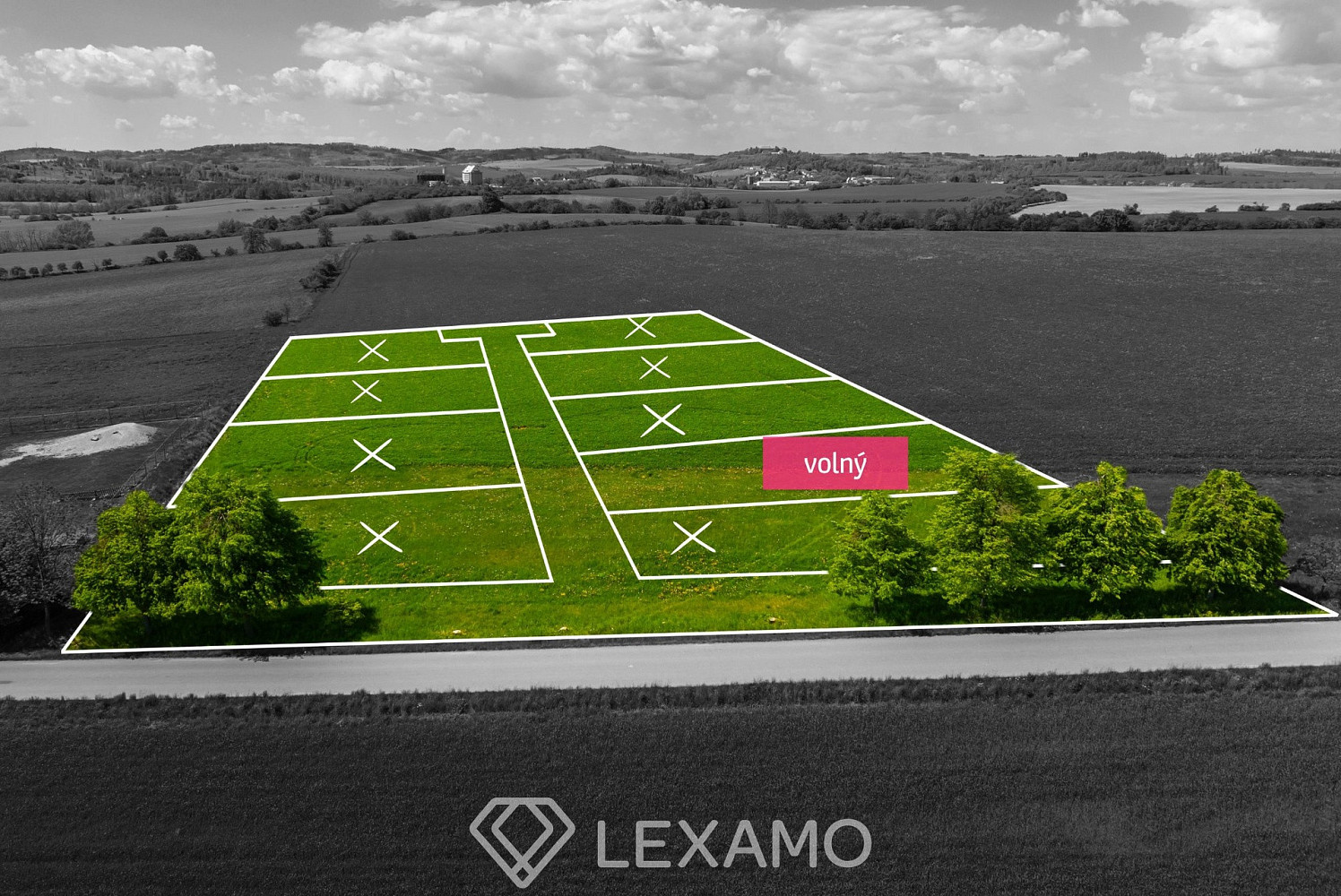 Prodej stavebního pozemku 785 m², Horní Újezd